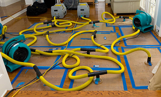 Professional Water Extraction technician working in Montgomery, OH